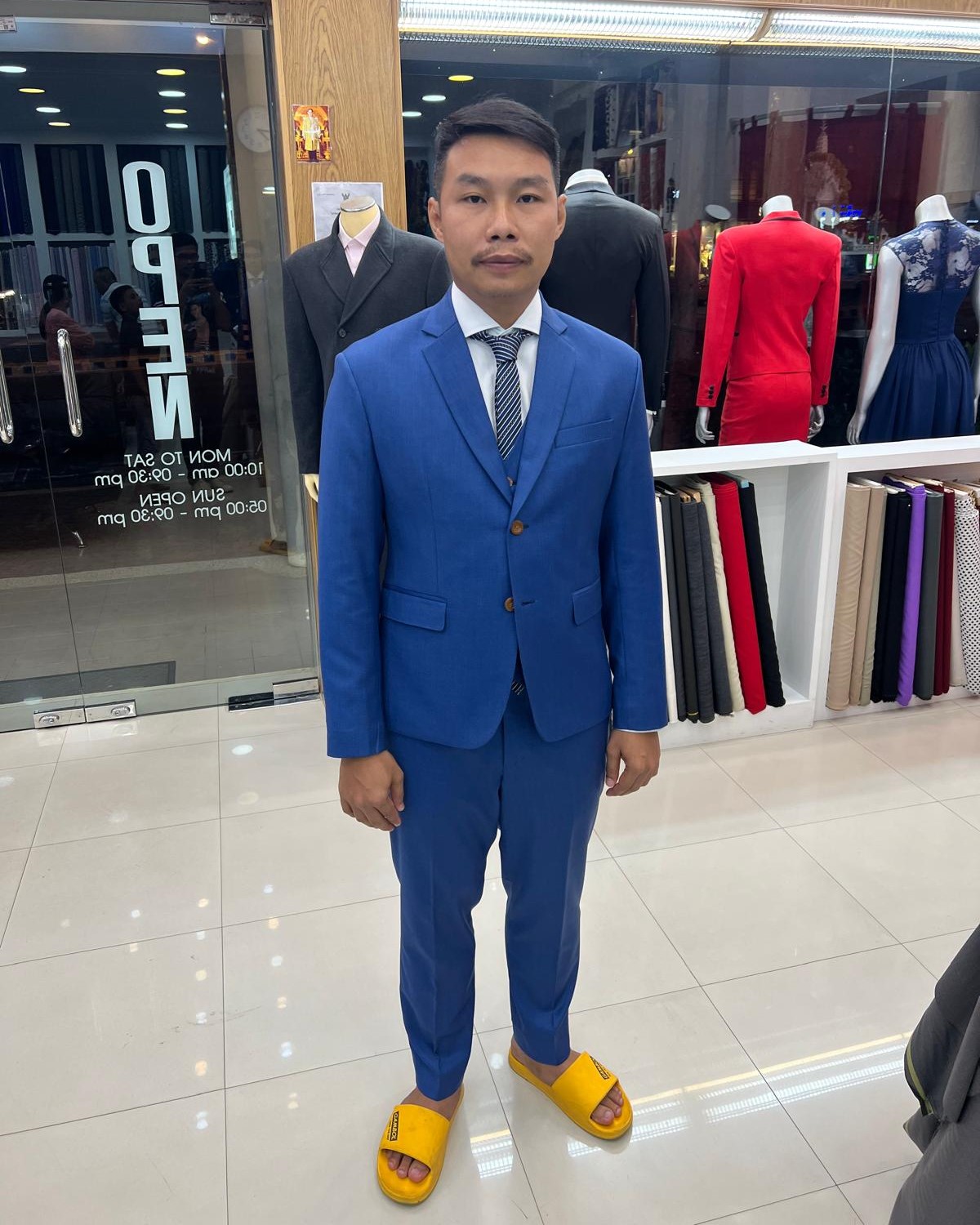 Suits with Vest from Custom Tailor based in Khaolak, Thailand